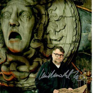 Guillermo Del Toro Author Producer Screenwriter Frankenstein Signed 8X10 Photo